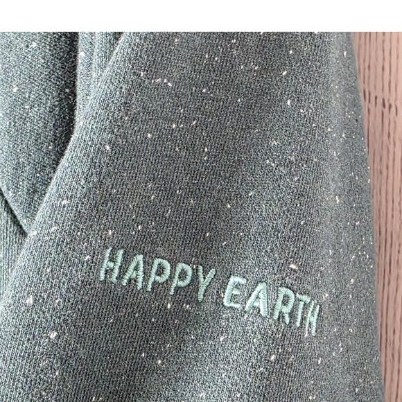 Happy Earth Organic Cotton Stargaze Moon Mountain Hoodie, sz XL - Picture 4 of 6